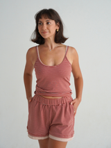 Layered Stripey Short