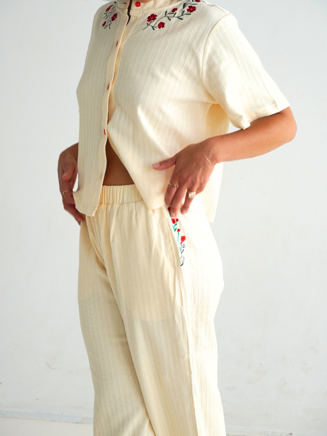 Picnic Pointelle Cardigan - Buttercream