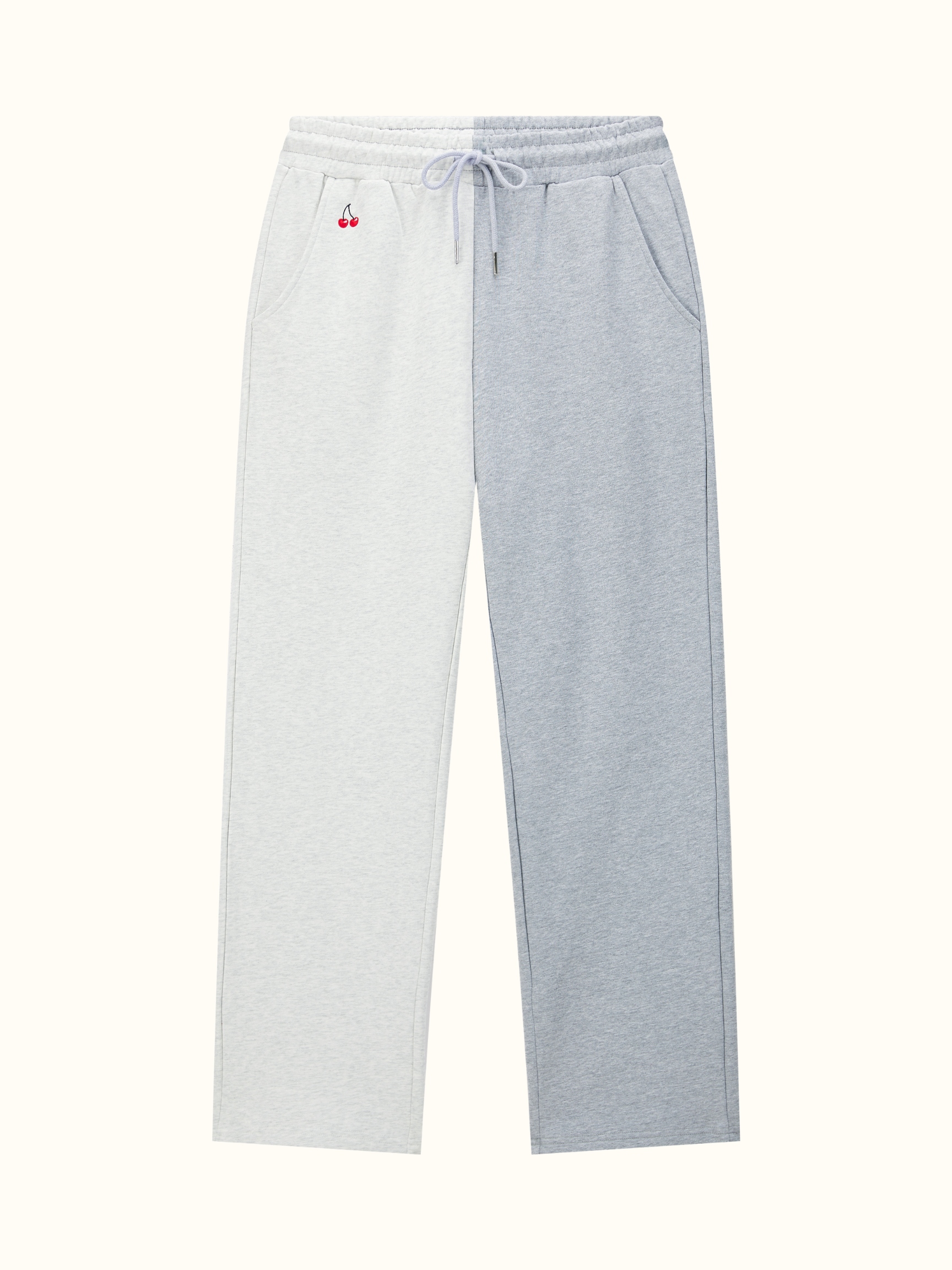Contrast Split Sweatpants