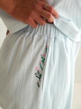 Picnic Pointelle Pant - Morning Mist