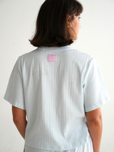 Picnic Pointelle Cardigan - Morning Mist