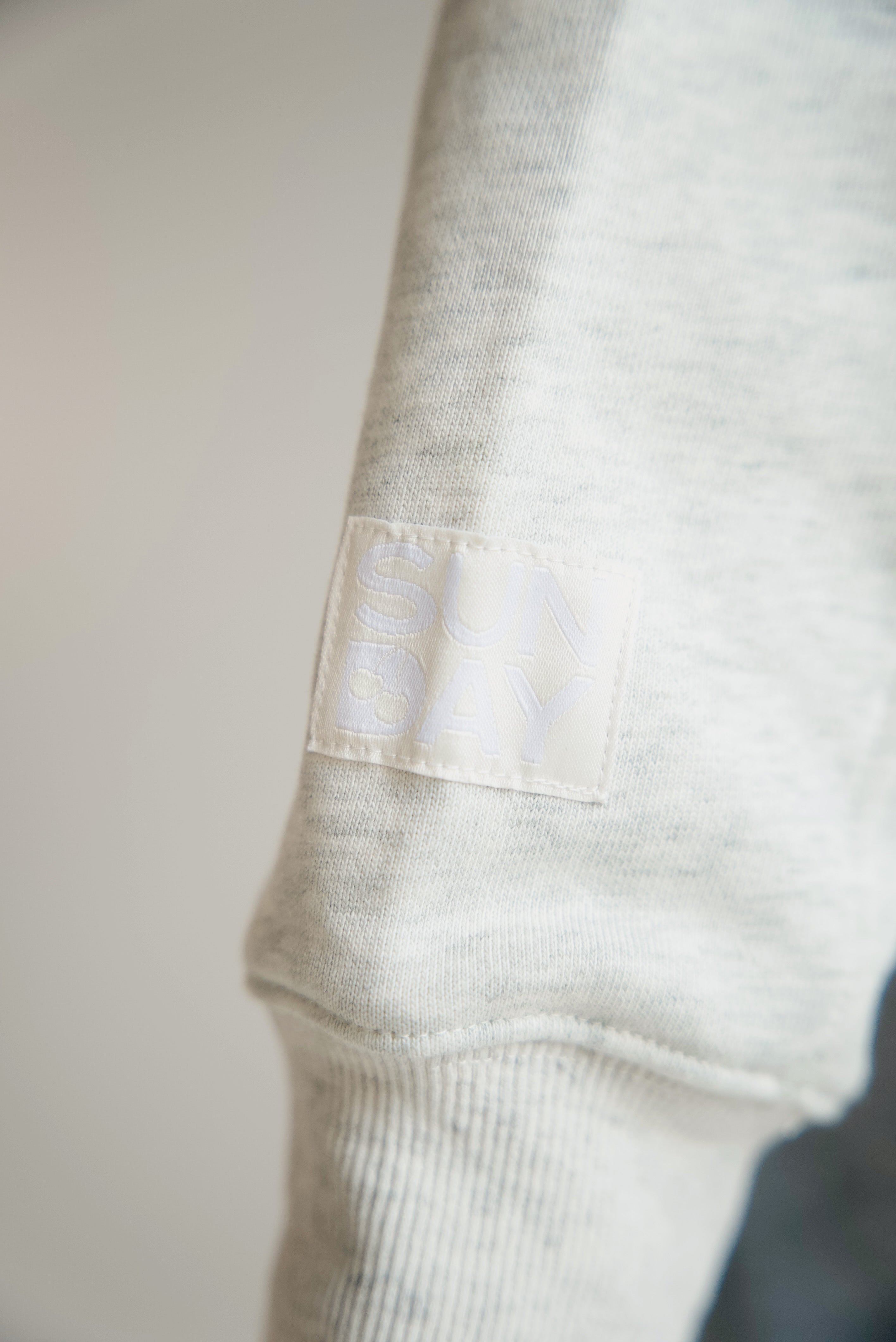 Contrast Split Oversized Crew