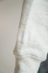 Contrast Split Oversized Crew