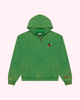 Sunday Cherries Green Hoodie