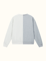 Contrast Split Oversized Crew